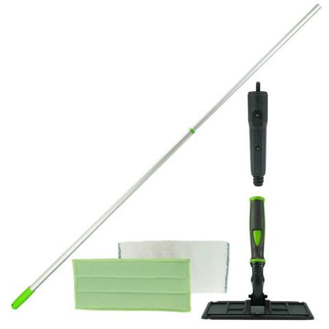 Pulex CleanO TechnoPad Scrubber Kit w/ Pole & Pads