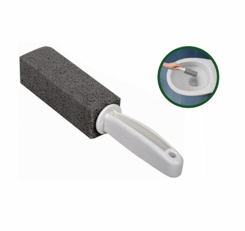 Pumice Toilet Cleaning Scouring Stone with Handle
