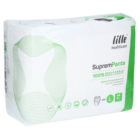 Suprem Disposable Continence Pants, Maxi, Large x pk14