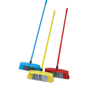 350mm Stiff Fill Promo Push It Broom Complete