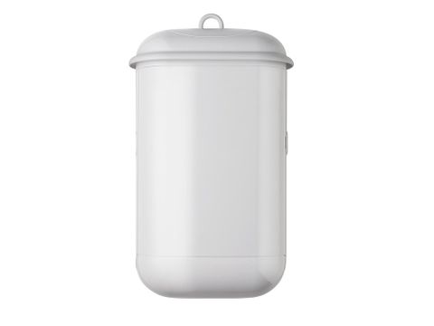 Pod Petite Manual Sanitary Bin - White (1 liner)