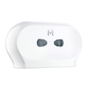 M Double Mini Jumbo Dispenser - White