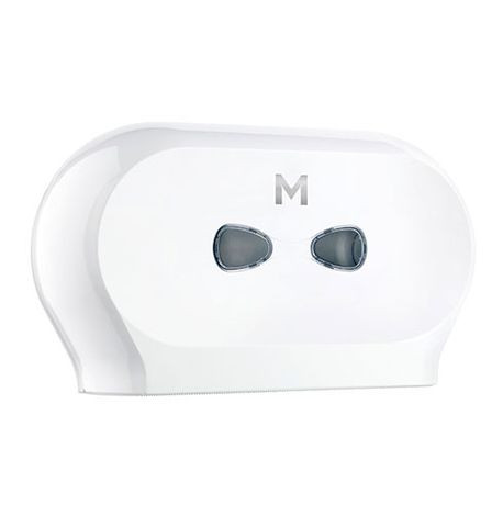 M Double Mini Jumbo Dispenser - White