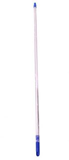 DuraBlend Aluminium Handle w/ Thread Cap 1500x25x1mm Blue