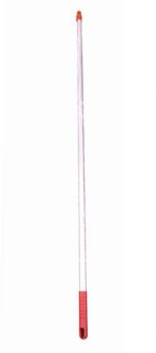DuraBlend Aluminium Handle w/ Thread Cap 1500x25x1mm Red