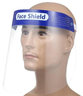 Clear Face Shield - Anti Fog Coated