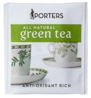 Porters Herbal Green Tea Bags (overwrapped) x 200