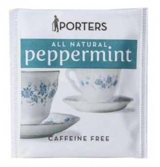 Porters Herbal Peppermint Tea Bags (overwrapped) x 100