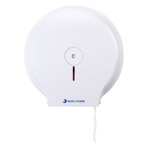 PH Single Jumbo White Toilet Roll dispenser