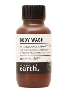 Nat Earth Body Wash Bottle x 324