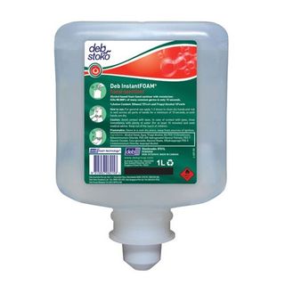 DEB Instant Foam Complete Hand Sanitiser 1lt DG UN1987 C:3 PG:2