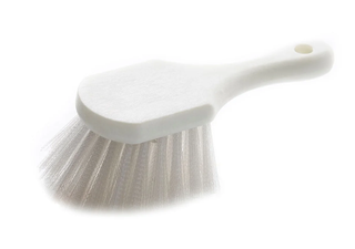 TRUST SHORT GONG CLEANING BRUSH - WHITE