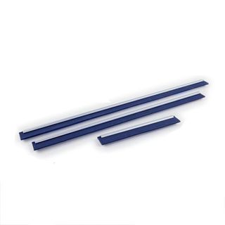 Wagtail Aluminium Slimline Channel c/w Rubber 6"(15cm)