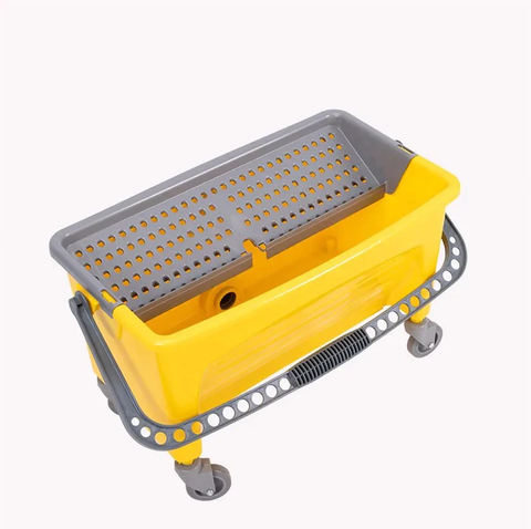 Deluxe Flat Mop Bucket with Drain