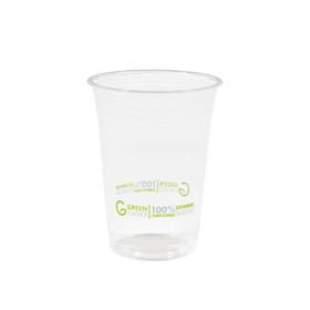 Green Choice PLA Smoothie Cup 16oz Sleeve 50