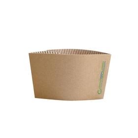 Green Choice Single Wall Kraft Heat Sleeves - Sleeve 100