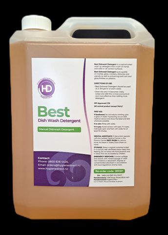 HD Best Manual Dishwash Detergent 5ltr