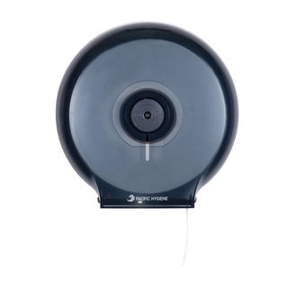 PH Single Jumbo Black Toilet Roll dispenser