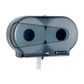 PH Double Jumbo Black Toilet Roll dispenser