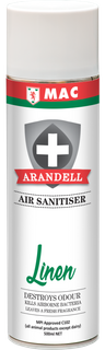 MAC Arandell Air Sanitiser 500ml - Linen (MPI C102) UN: 1950 DG2