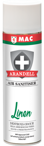 MAC Arandell Air Sanitiser 500ml - Linen (MPI C102) UN: 1950 DG2