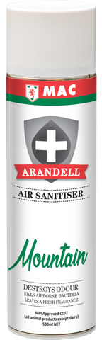 MAC Arandell Air Sanitiser 500ml - Mountain (MPI C102) UN: 1950 DG2