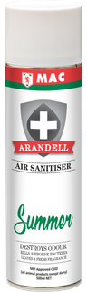 MAC Arandell Air Sanitiser 500ml - Summer (MPI C102) UN: 1950 DG2