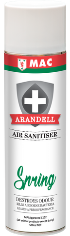 MAC Arandell Air Sanitiser 500ml - Spring (MPI C102) UN: 1950 DG2