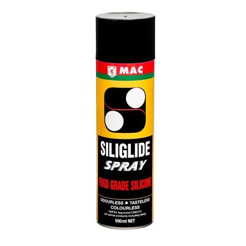 MAC Siliglide Food Grade Silicone Spray 500mL UN: 1950 DG2