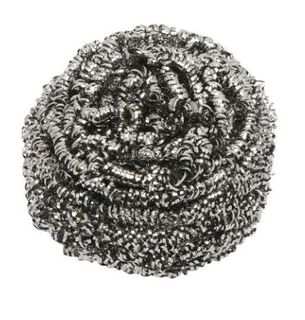 M Stainless Steel Scourer - Silver 50g (each)