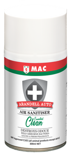 MAC Arandell AUTO Air Sanitiser 300ml - Essential Clean (MPI C102) UN: 1950 DG2