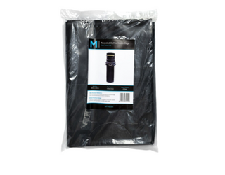 Recycled Barista Coffee Waste Bags Black 330 x 925mm - 25 bags