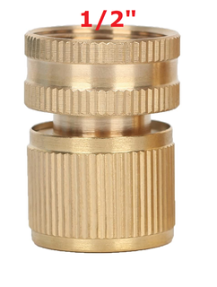 HyGenie 1/2" Female Thread to Female Brass Tap Fitting