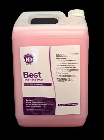 HD Best Gentle Pink Hand Soap (fragranced) 5Ltr