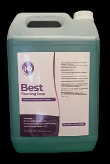 LABEL - HD Best Foaming Soap (apple fragranced)