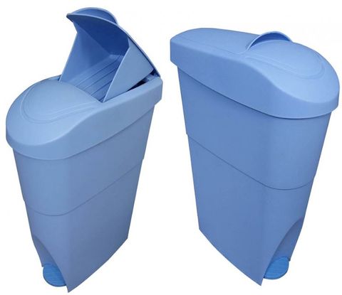 HD Sanitary Bin 21L - Blue