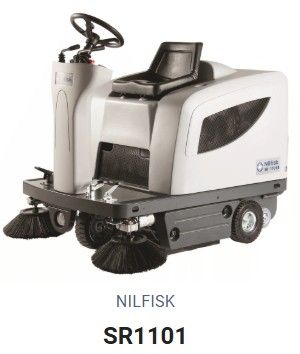 Nilfisk SR1101 Ride On Sweeper