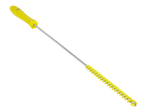 Vikan Tube Brush, Hard, 10mm x 480mm Yellow