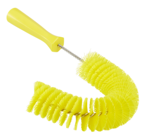 Vikan Pipe Exterior Brush, 360mm - Yellow