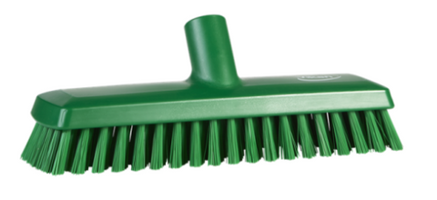Vikan Waterfed Deck Scrub, 270mm, Medium - Green