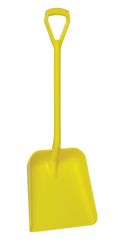 Vikan Hygienic Shovel, D Grip, 1035 mm - Yellow
