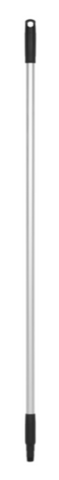 Vikan Aluminium Handle, &Oslash;25mm, 1260mm - Black