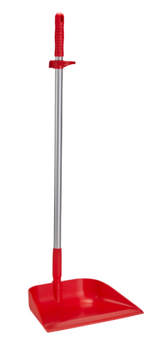 Vikan Upright Dustpan, 330mm - Red