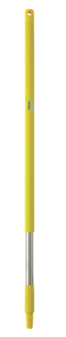 Vikan Stainless Steel Handle, &Oslash;31mm x 1025mm - Yellow