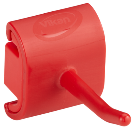 Vikan Hygienic Wall Bracket, Single Hook Module, 41 mm - Red