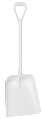 Vikan Hygienic Shovel, D Grip, 1035 mm - White