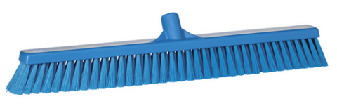 Vikan Floor Broom, 610 mm, Soft - Blue