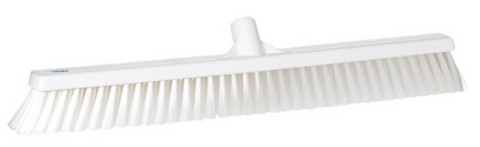 Vikan Floor Broom, 610 mm, Soft - White