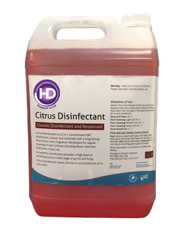 HD Citrus Disinfectant 5ltr