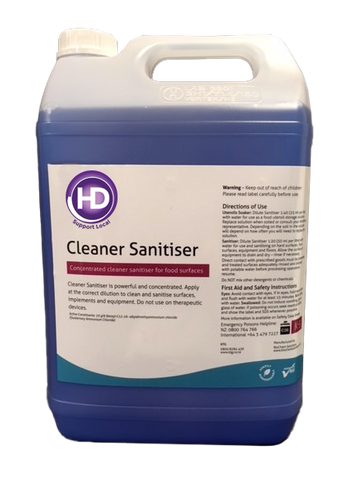 HD Cleaner Sanitiser (MPI C38) 5ltr